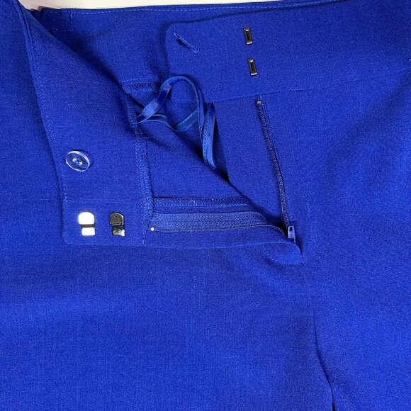 Kasper Plus Size 16W Cobalt Blue Dress Pants - Picture 5 of 8